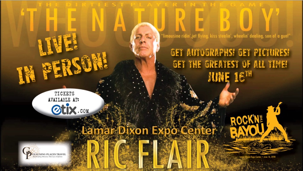 Rockin’ The Bayou: The NATURE BOY Live and In Person!