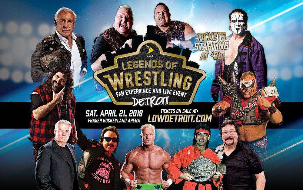 Legends of Wrestling Live Event and Experience Detroit